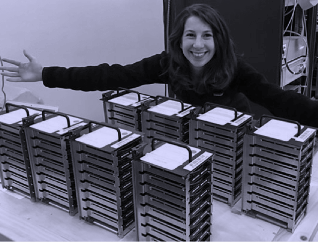 Imagen sobre la informática Katie Bouman
