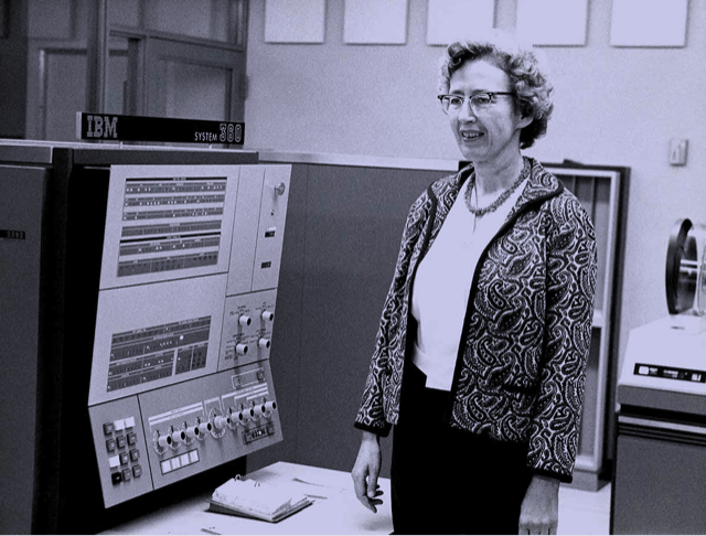 Imagen sobre la informática Grace Murray Hooper